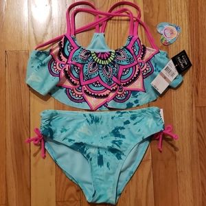 Girl's 2piece bathing suit NWT